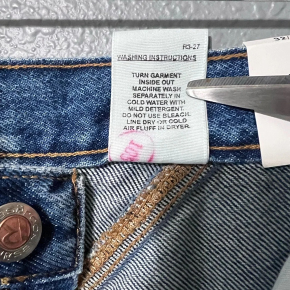 NWT VINTAGE Rockies Jeans Wmns 32/13 Tapered High Rise Dark Wash Denim Cowgirl - Picture 8 of 9